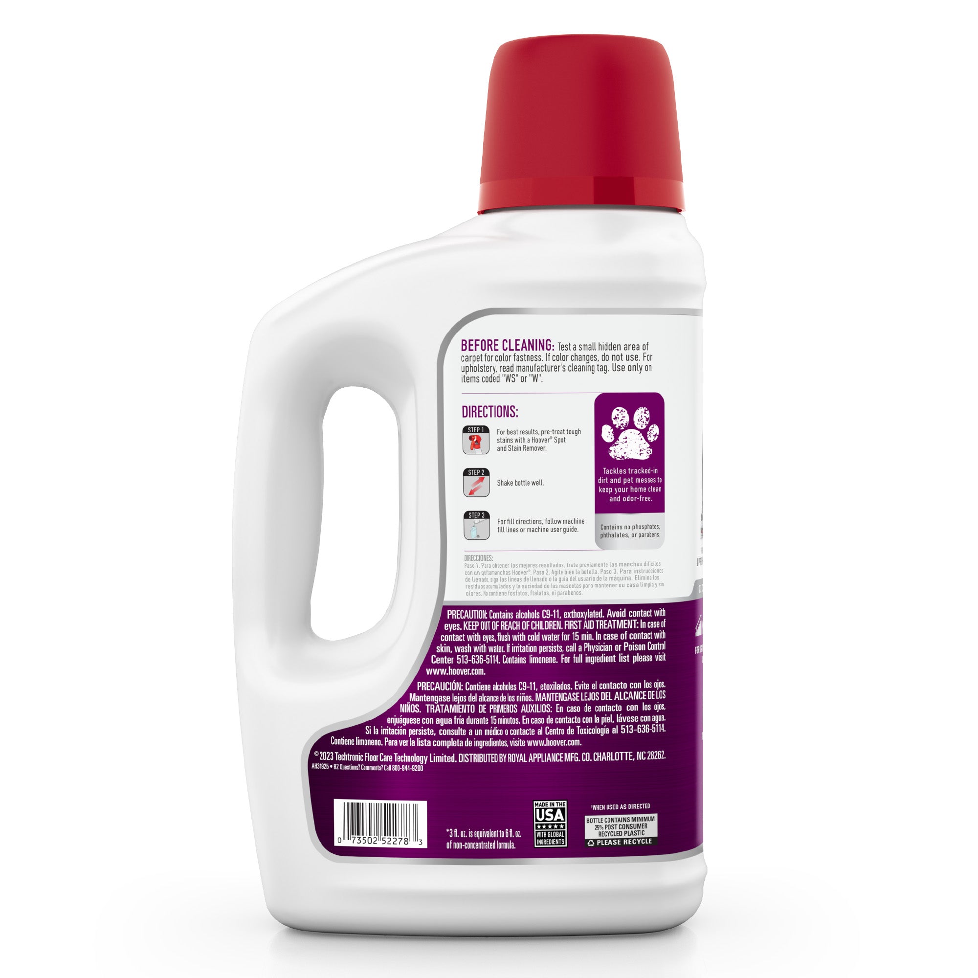 Paws & Claws Carpet Cleaning Solution 64 oz. - Image 2