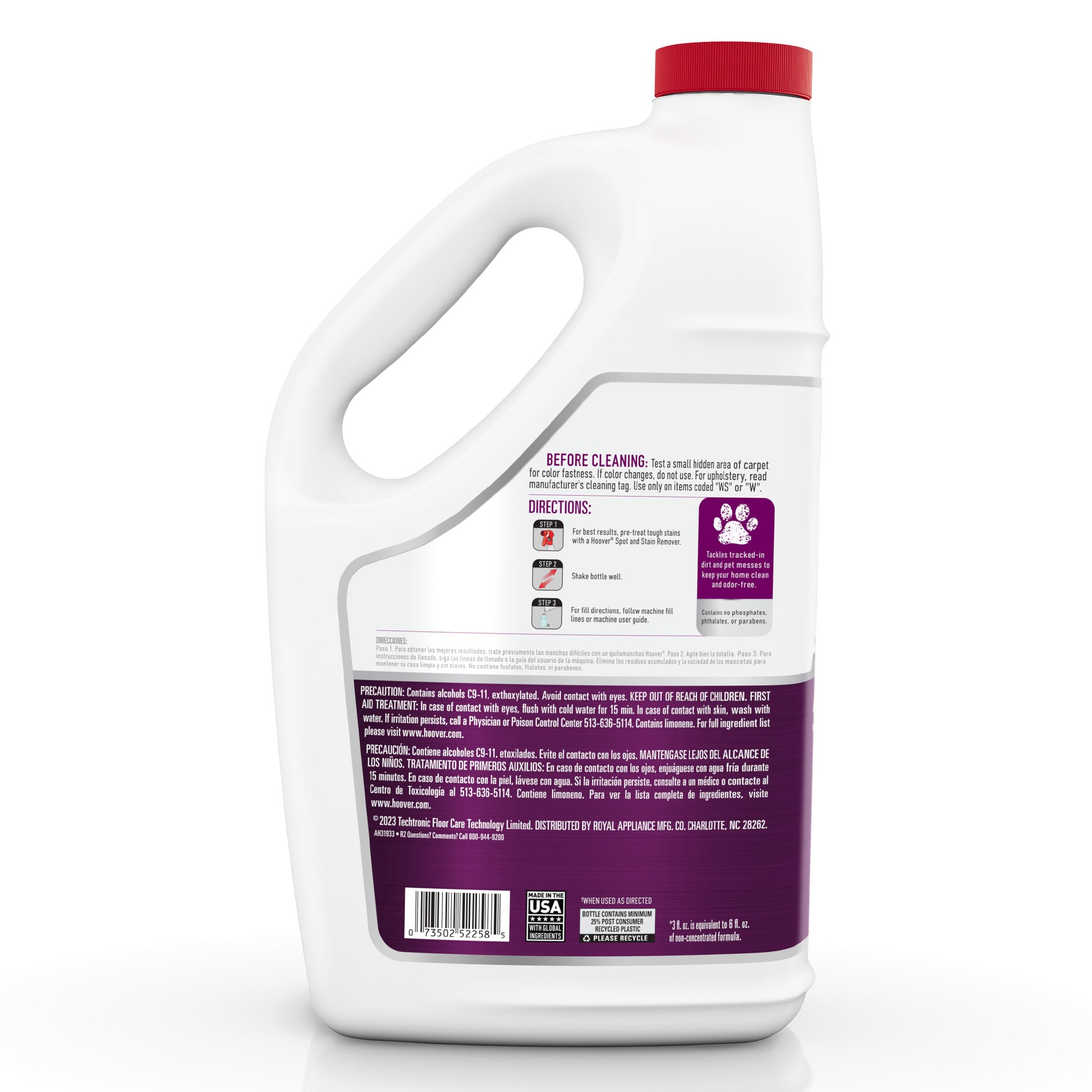 Paws & Claws Carpet Cleaning Solution 128 oz. - Image 2