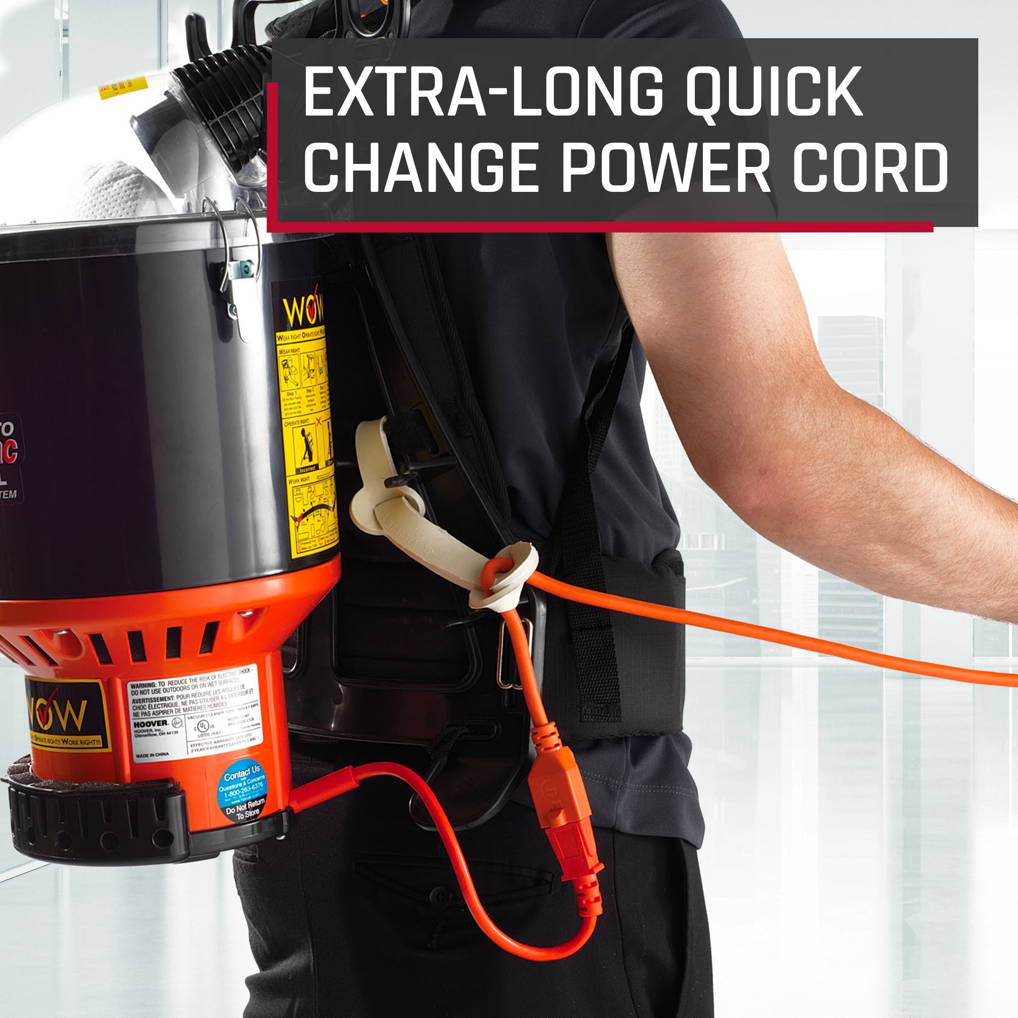 Commercial Shoulder Vac Pro Backpack Vacuum - Image 4