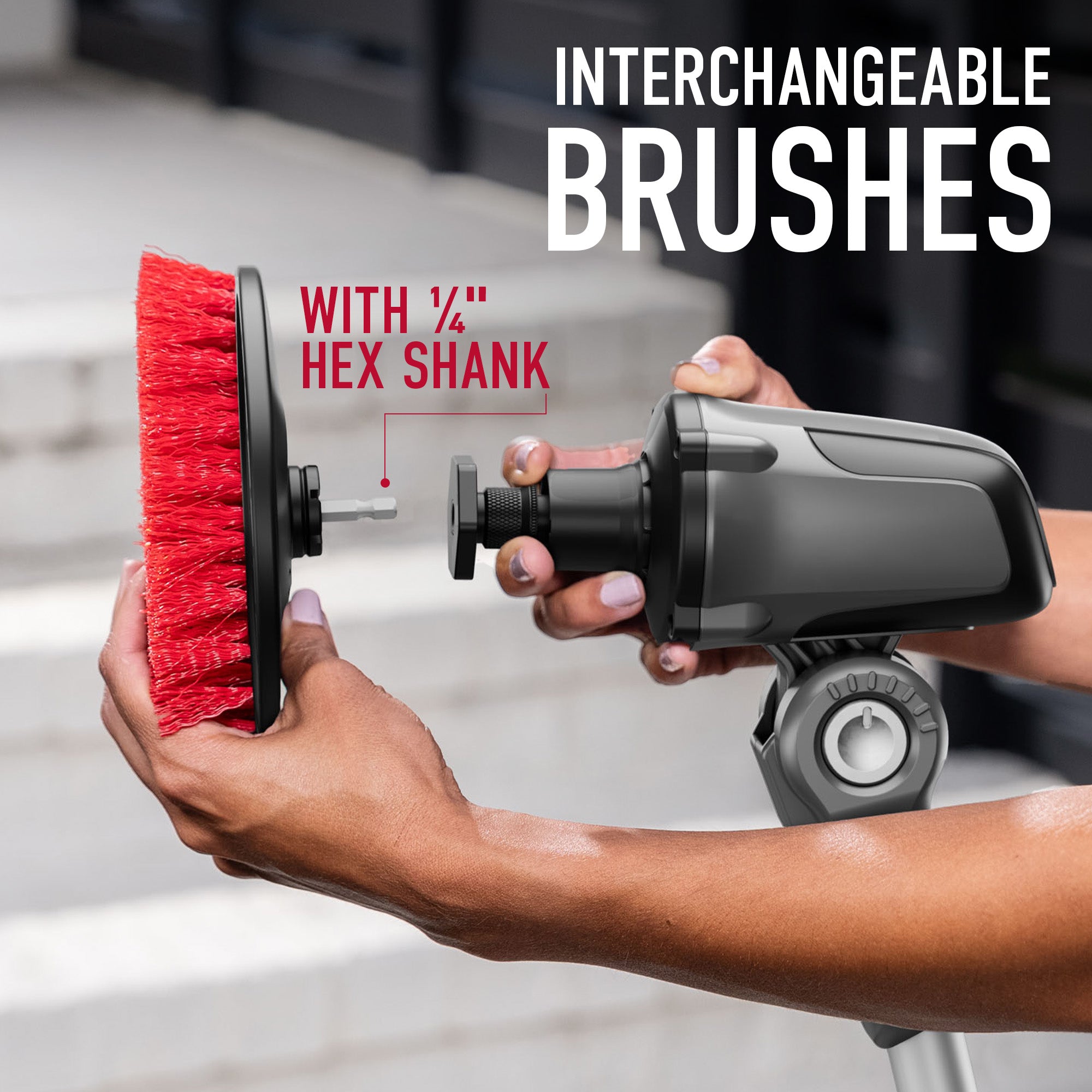 ONEPWR Telescoping Cordless Scrubber - Image 4